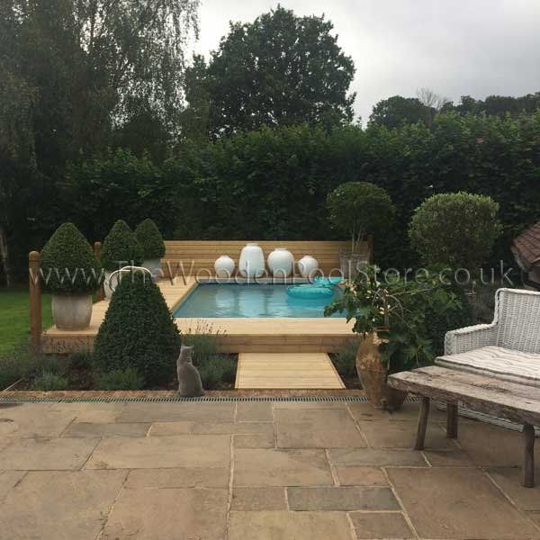 Urban Wooden Pool 6.5m x 3.5m