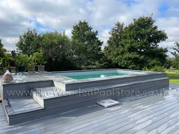 Urban 6.5m x 3.5m Wooden Pool