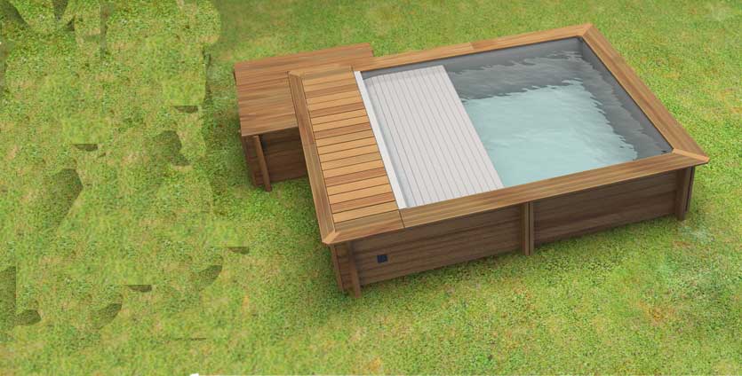 urban wooden pools