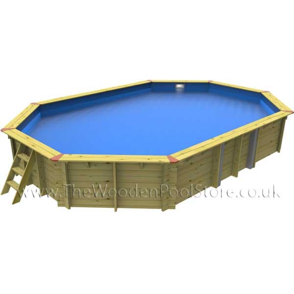 Eco Stretched Large Wooden Pool