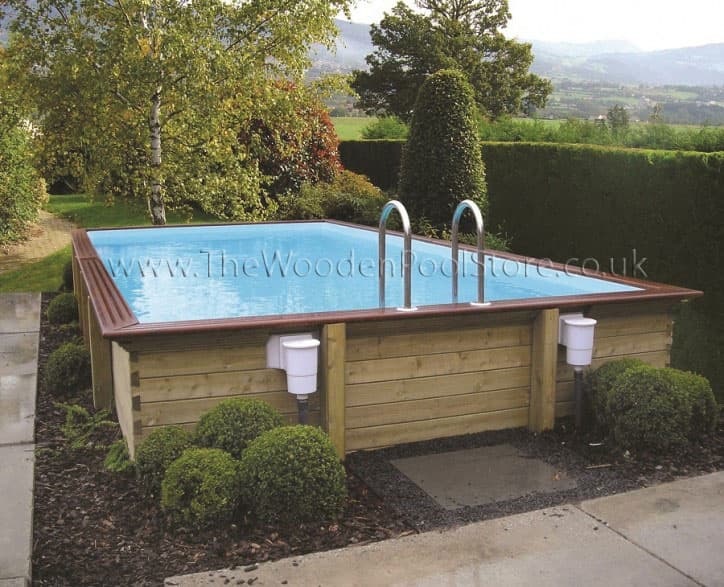 Luxury Quartoo 3.5m x 6.6m Wooden Pool 4