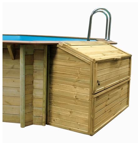 Wooden Plant Housing for Weva Pool