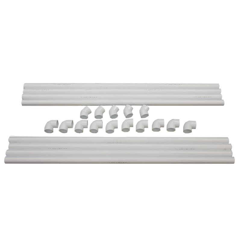 Thermo Wooden Pools White Pipework