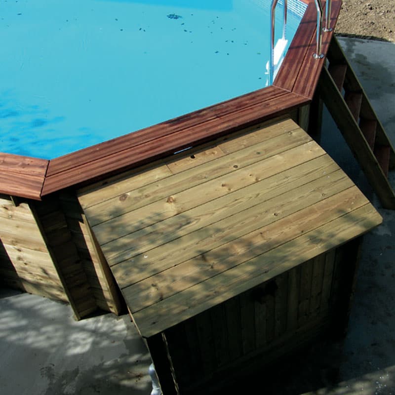 Thermo Wooden Pools plant housing