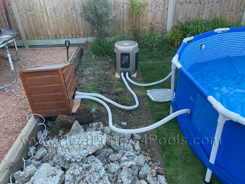 Sunspring Heat Pump 5kw to 12kw for Above Ground Swimming Pool Heater for Summer Use May to Sep 12