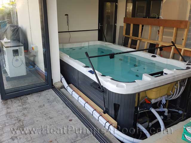 Thermotec Inverter Heat Pump 3 Phase Horizontal Swimming Pool 24kw with Wifi Pool Heater 13