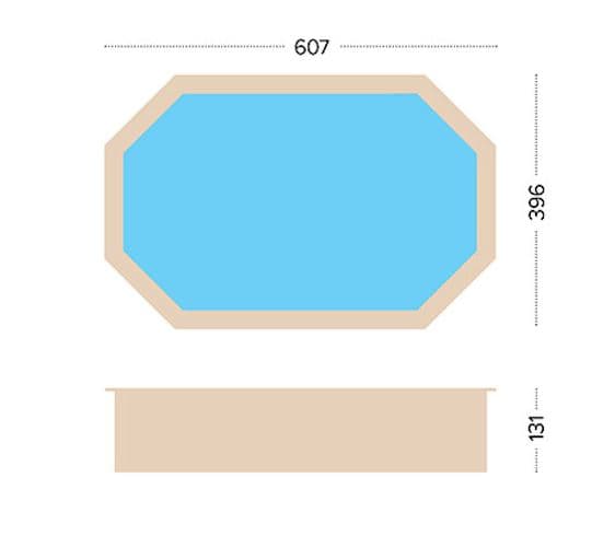 Sea Breeze Wooden Pool