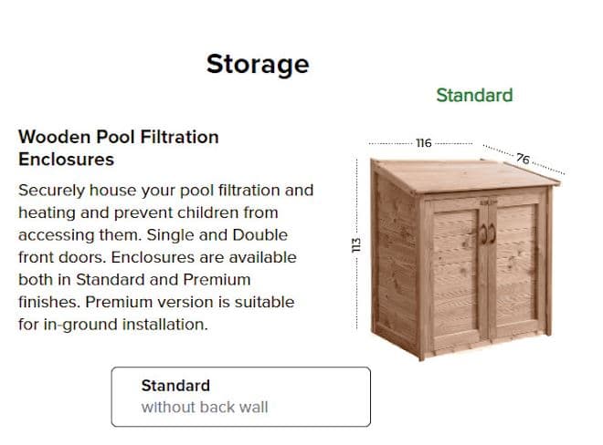 Sea Breeze Wooden Pool