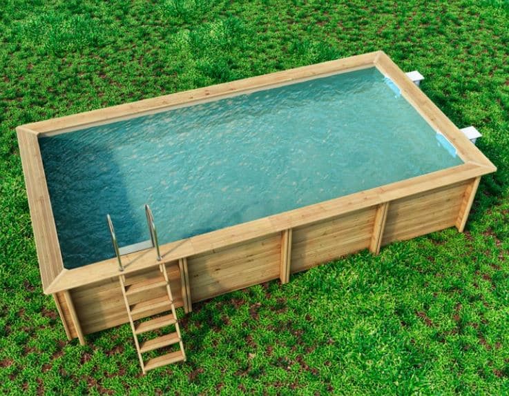 Weva 6 x 3m Wooden pool