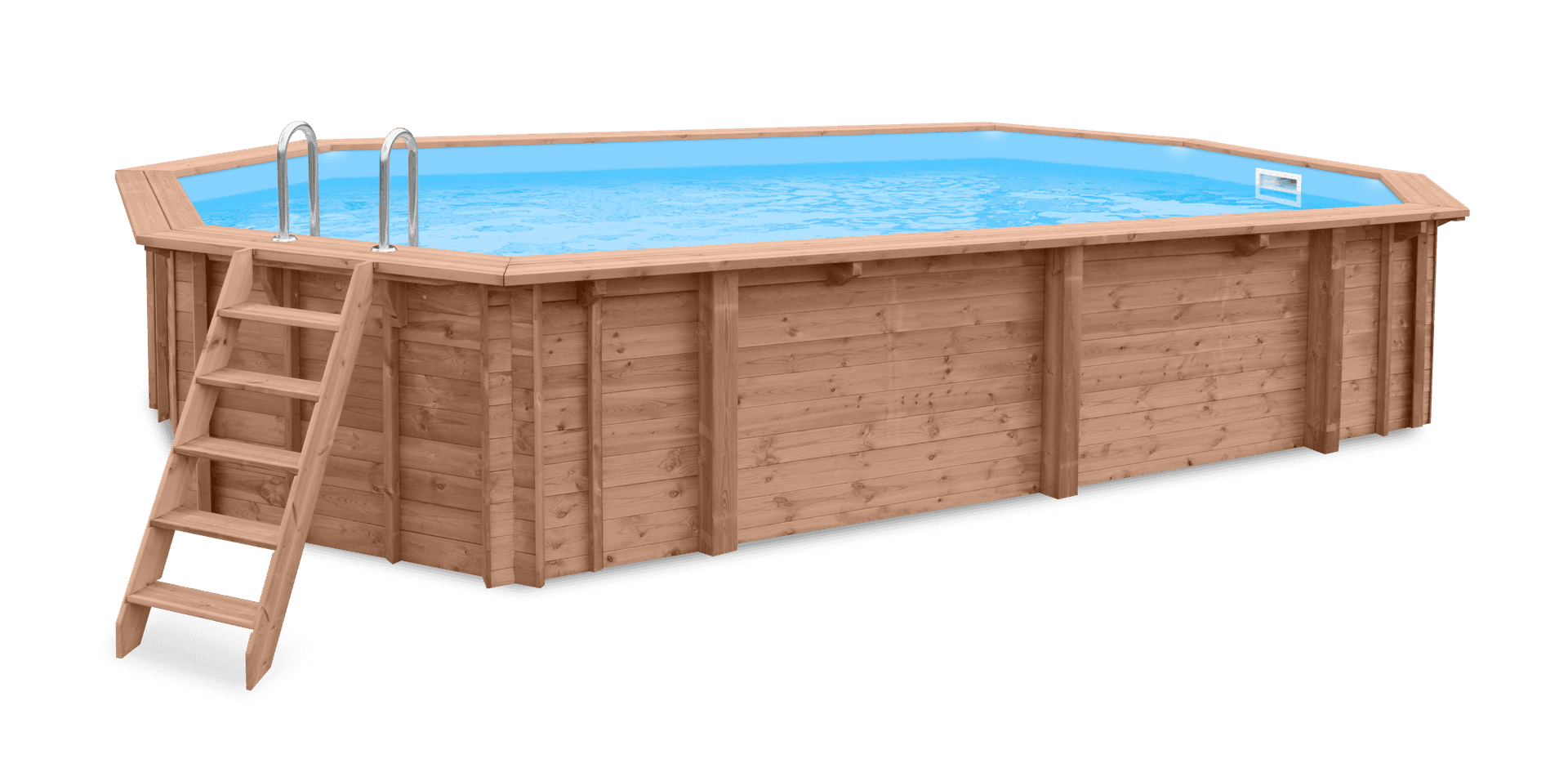 Ocean Wave Wooden Pool