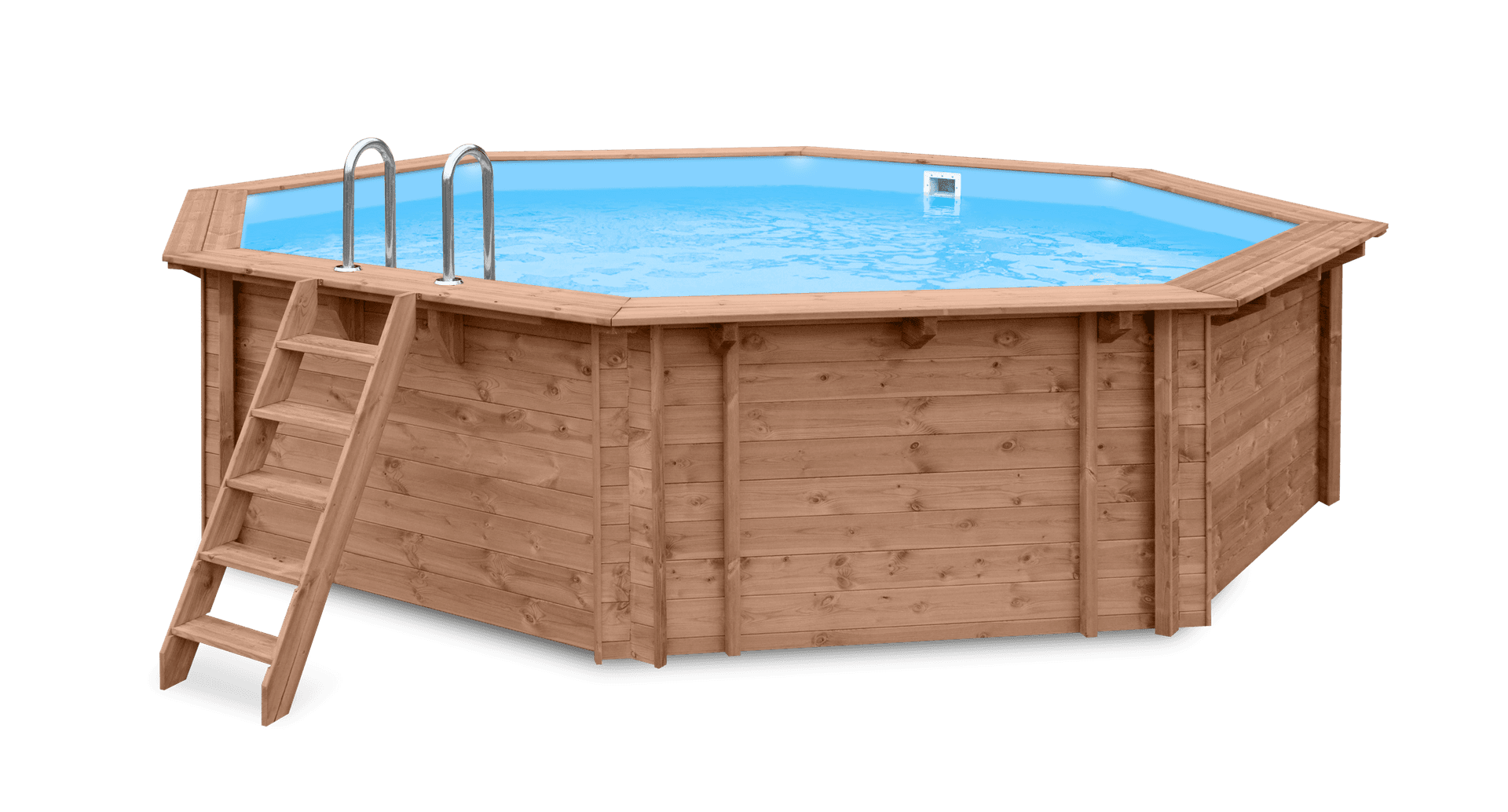 Blue Hawaii Wooden Pool