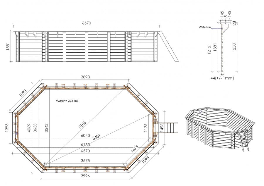 Levantine Wooden Pool