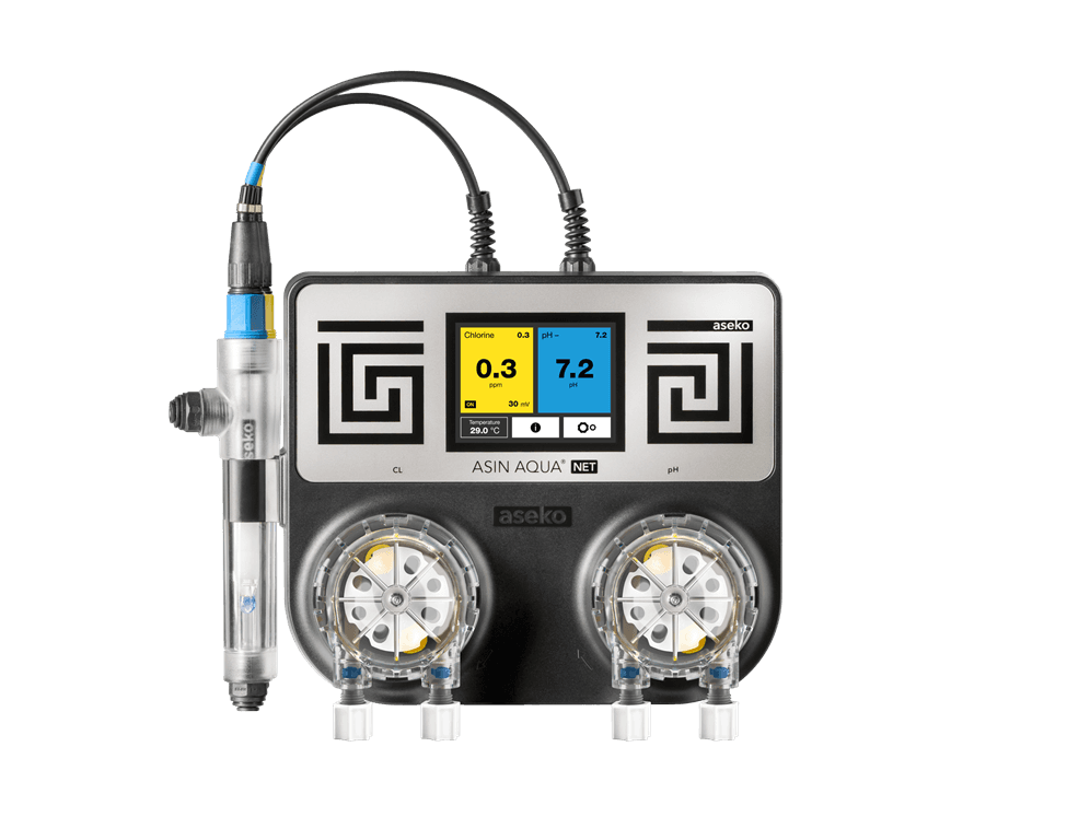 ASIN Aqua Chlorine &amp; PH Automatic Pool Dosing System