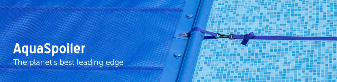 Aqua Spoiler Tow Out Kit Leading Edge Kits up to 20ft Swimming Pools with Covers and a Reel System 3