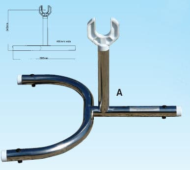 Slidelock Telescopic Roller &amp; Reels for Pool Covers for Swimming Pools 3.7m to 6.7m for covers up to 6.4m 2