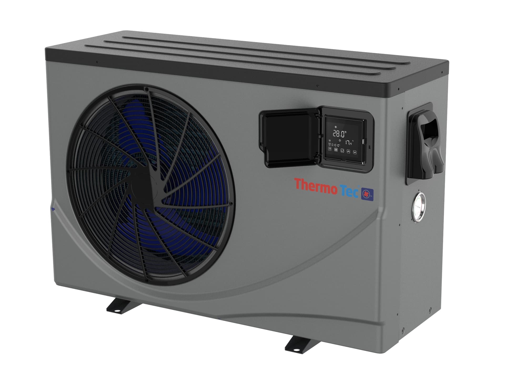 Thermotec Neo Inverter Heat Pump with Wi-Fi Horizontal Swimming Pool 5kw to 24kw Extended Season Use Plug and Play* 7