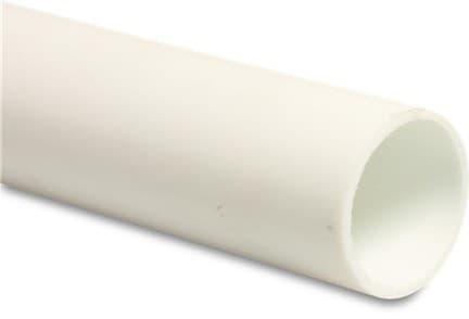 2" Swimming Pool Pipe 1m Single Length of 1m Solid White Pipe