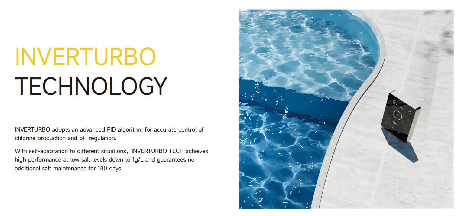 Mr Pure Salt Chlorinator Inverter with pH and Redox Probe for all swimming pools up to 130m3 6