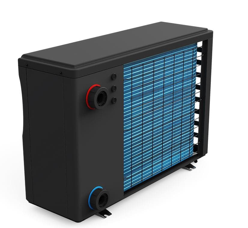 Zealux Heat Pump PBS Inverboost Horizontal Pool Heater with Wi-Fi for Swimming Pools 7.5kw to 25kw Extended Season Use 5