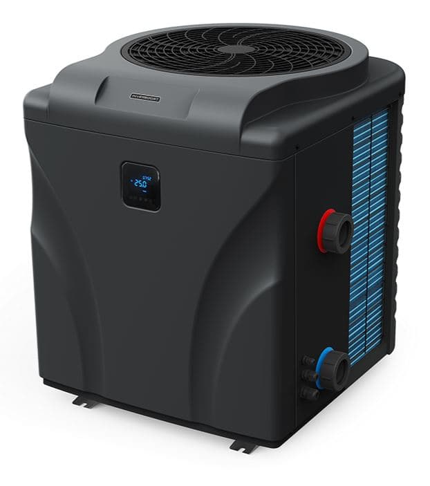 Zealux Heat Pump VX Inverboost Horizontal Pool Heater with Wi-Fi for Swimming Pools 17kw to 35kw All Year Use