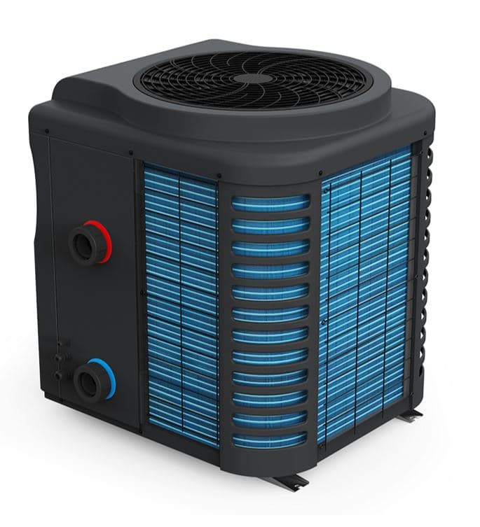 Zealux Heat Pump VX Inverboost Horizontal Pool Heater with Wi-Fi for Swimming Pools 17kw to 35kw All Year Use 2