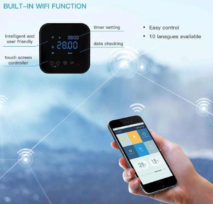 Zealux Heat Pump VX Inverboost Horizontal Pool Heater with Wi-Fi for Swimming Pools 17kw to 35kw All Year Use 11