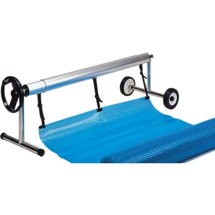 Premium Pool Cover Reel &amp; Roller System for Domestic Swimming Pools Extends from 3.66m to 5.49m 7