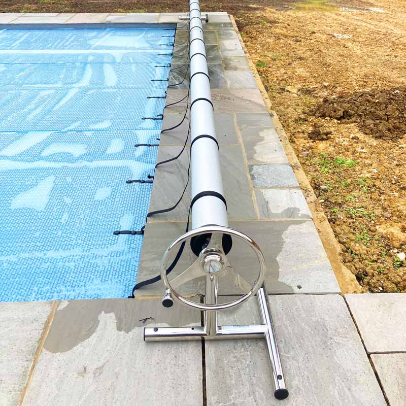 Slidelock Max Telescopic Reel and Rollers for Pool Covers for Domestic Swimming Pools up to 8m wide and covers up to 7.7m wide 2