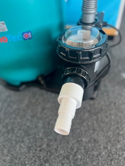 Thermotec 450 Pump Filter Set Complete Filtration for Swimming Pools with Flow rates of 8m3/hr 10