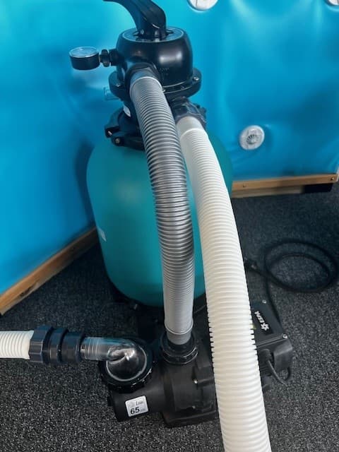 Thermotec 350 Pump Filter Set Complete Filtration for Swimming Pools with Flow rates of 6m3/hr 3