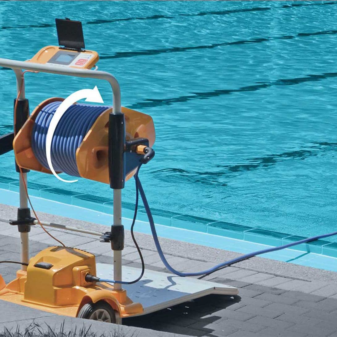 Dolphin Wave 200 Pool Cleaner Commercial Swimming Pool Floor Walls Waterline for pools up to 33m 10