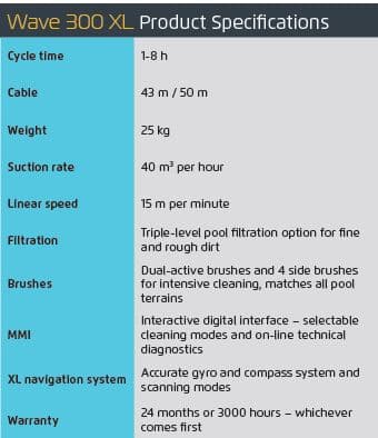 Dolphin Wave 300XL Pool Cleaner Commercial Swimming Pool Floor Walls Waterline for pools up to 25-60m 5