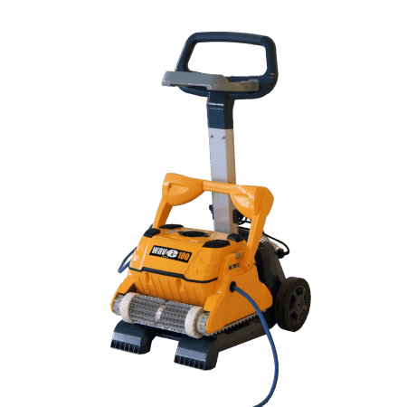 Dolphin Wave 100 Pool Cleaner Commercial Swimming Pool Floor Walls Waterline for pools up to 25m 9