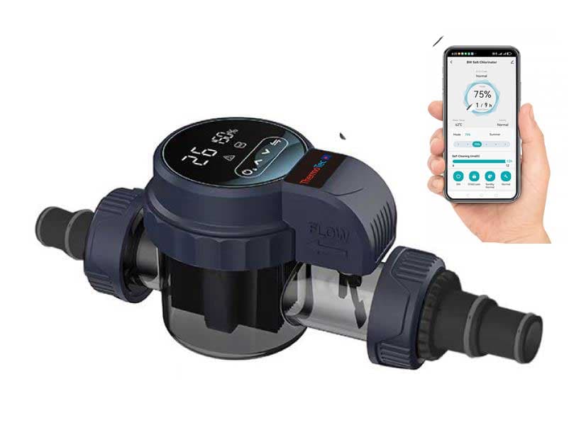 Thermotec Salt Chlorine Generator System for Swimming Pools up to 60m3 with Wi-Fi 10