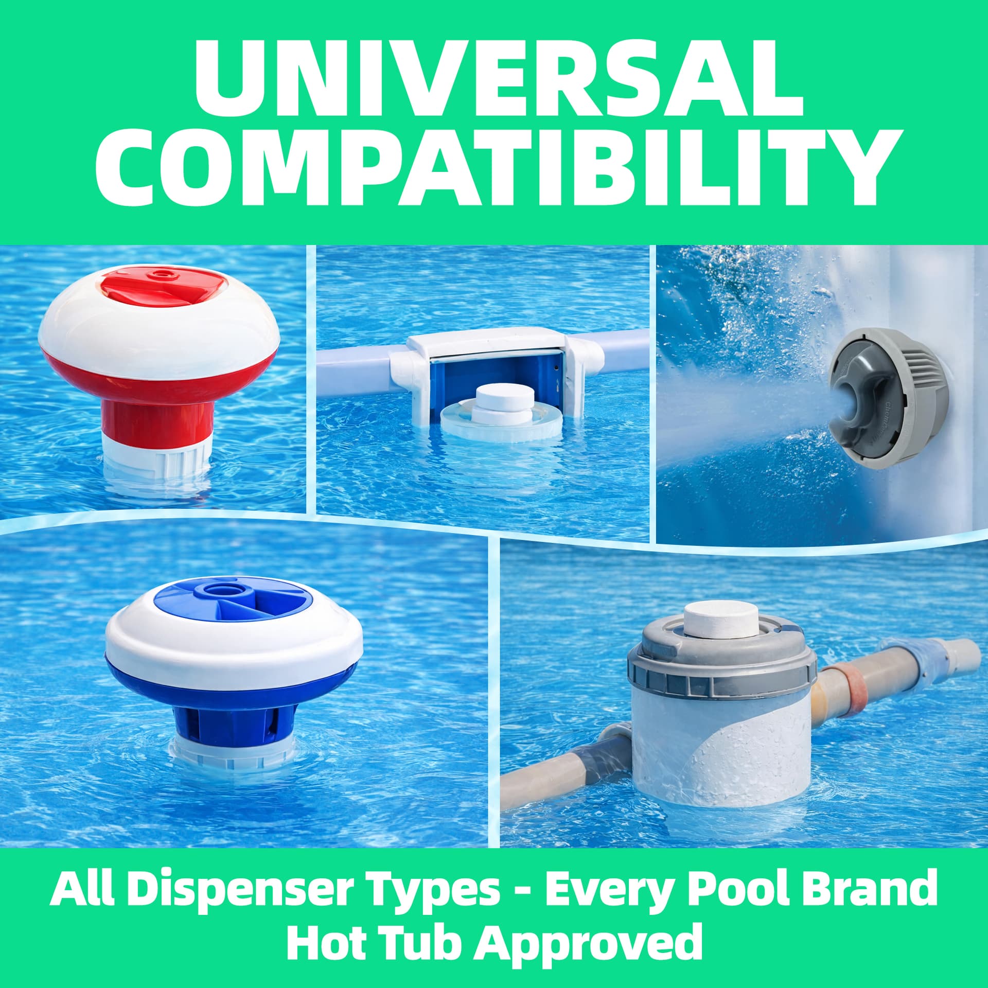 Safe Splash Chlorine Tablets Small 1kg 4