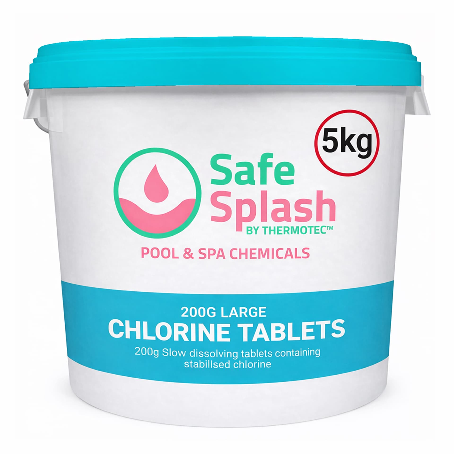 Safe Splash Chlorine Tablets Large 5kg 1
