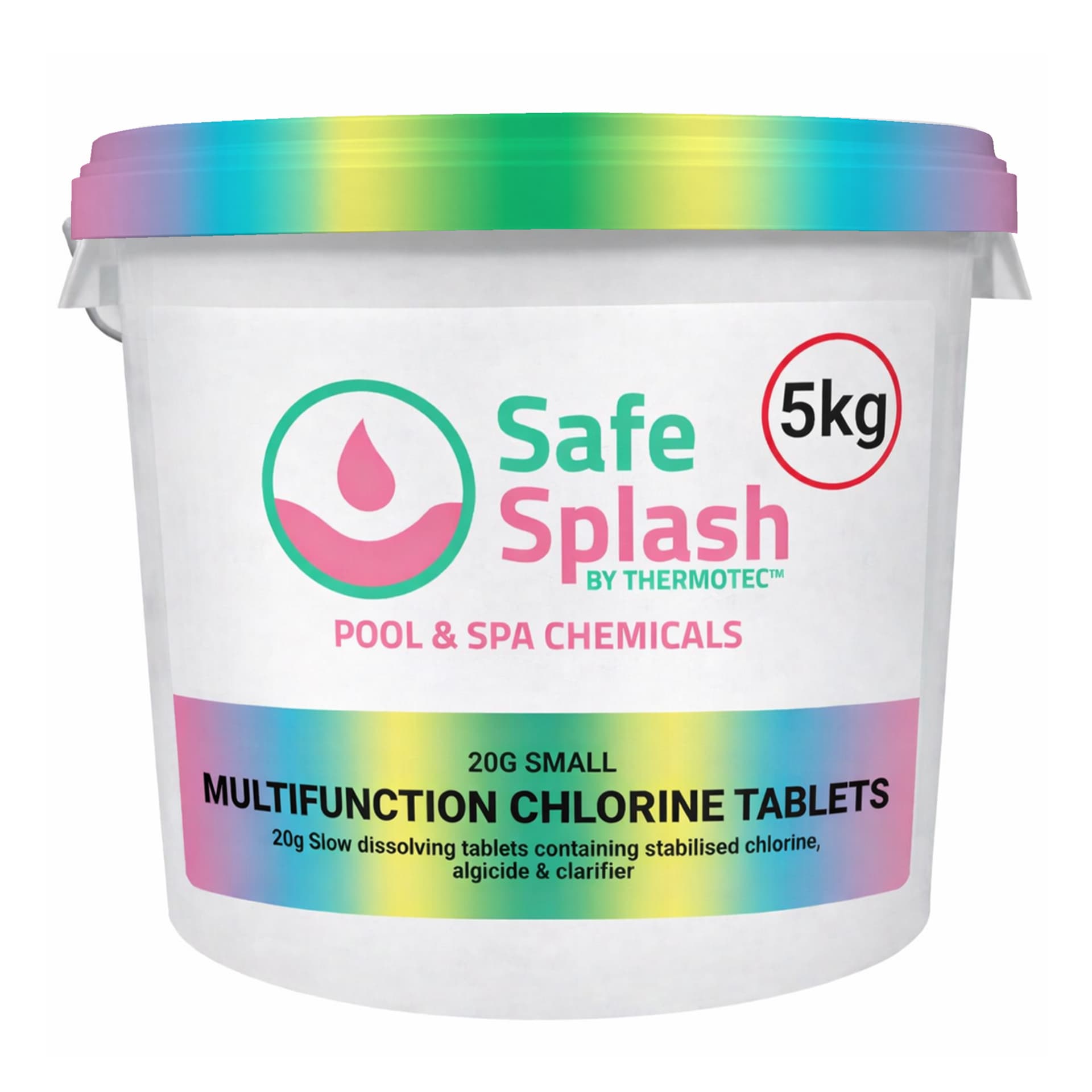 Safe Splash Multi Chlorine Large Tablets 5kg 1