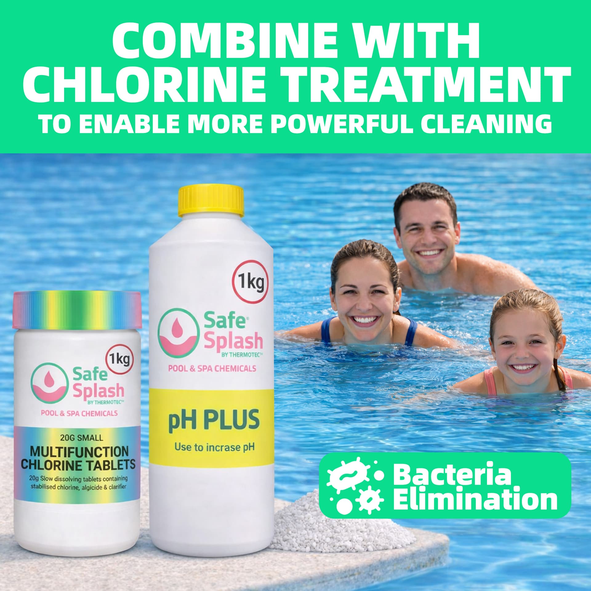 Safe Splash 1kg pH Plus 2