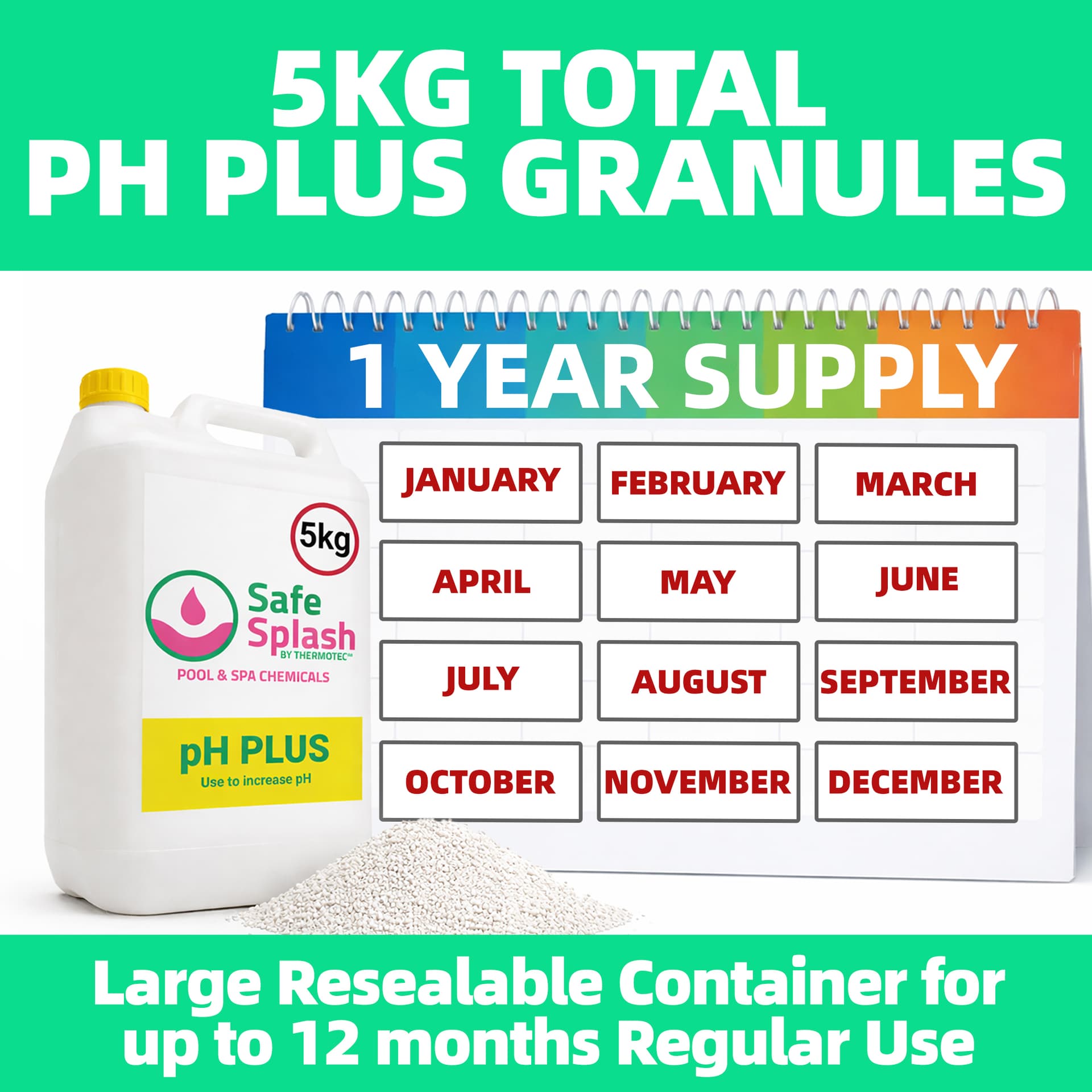 Safe Splash 5kg pH Plus 4