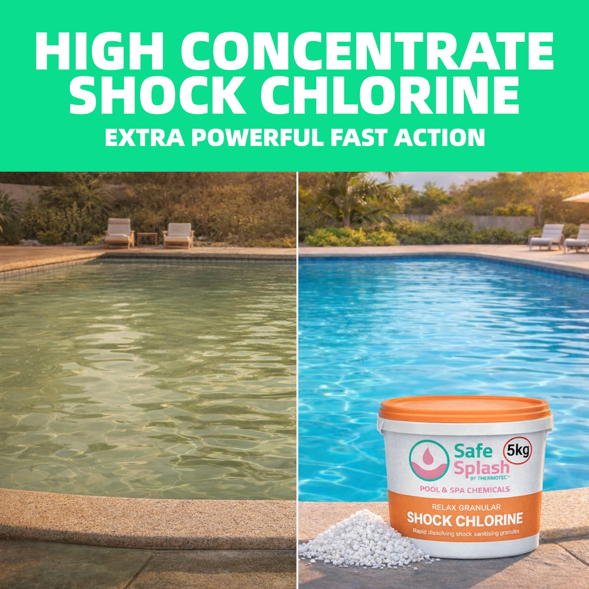 5kg Safe Splash Pool Granular Shock 2