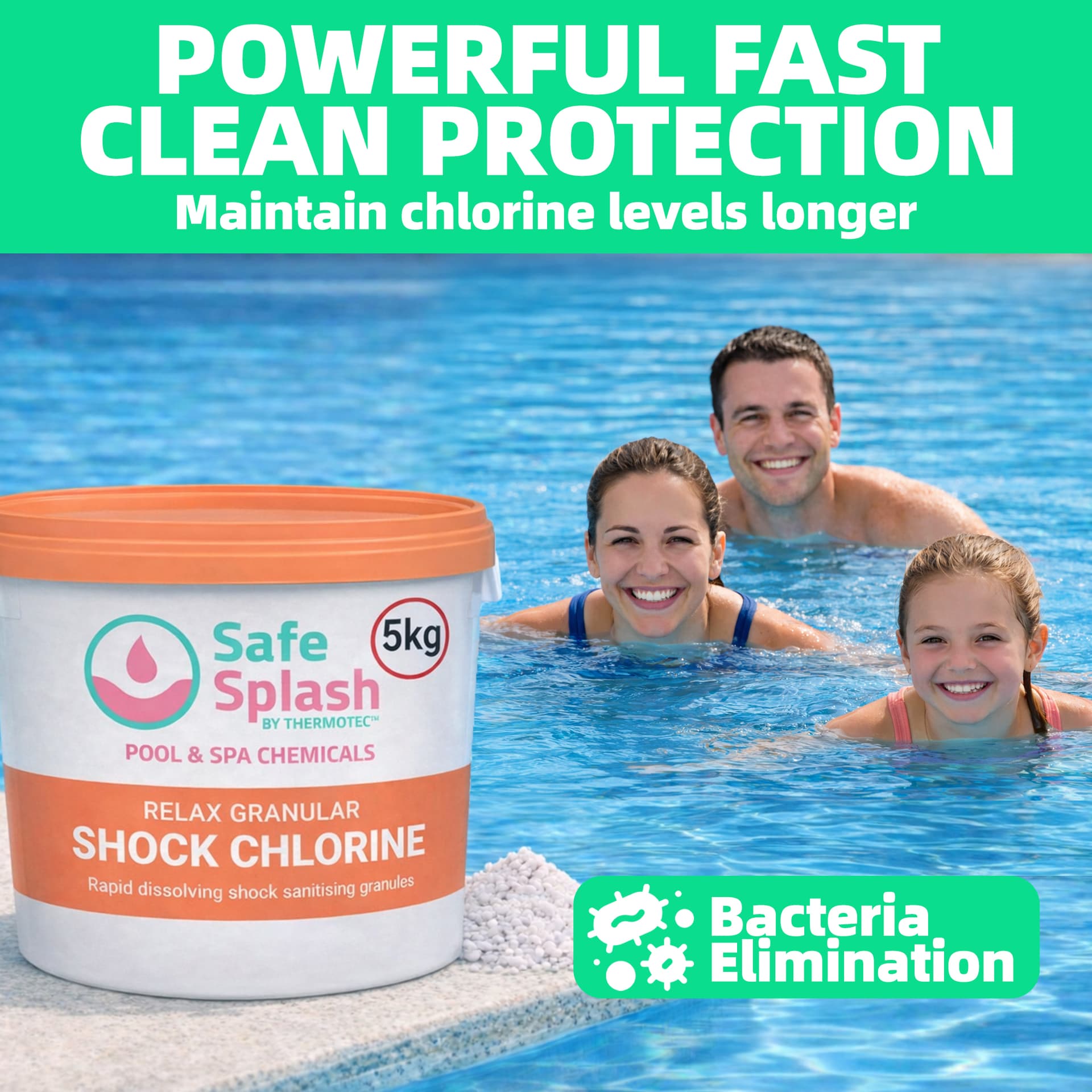 5kg Safe Splash Pool Granular Shock 5