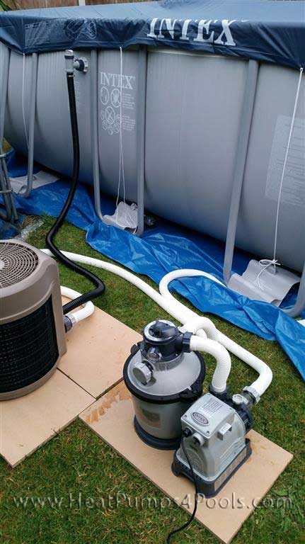 Sunspring Heat Pump 5kw to 12kw for Above Ground Swimming Pool Heater for Summer Use May to Sep 15