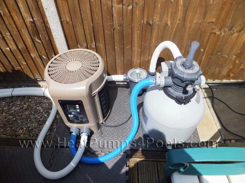 Sunspring Heat Pump 5kw to 12kw for Above Ground Swimming Pool Heater for Summer Use May to Sep 5