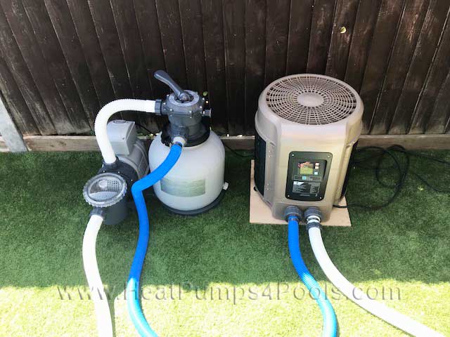 Sunspring Heat Pump 5kw to 12kw for Above Ground Swimming Pool Heater for Summer Use May to Sep 19