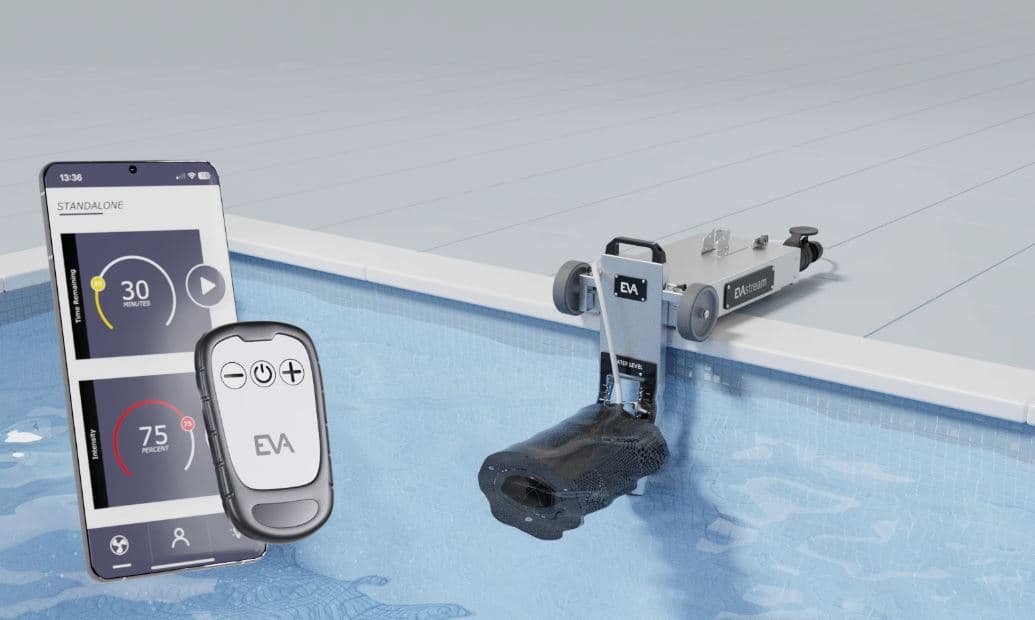 EVAstream Move  Counter Current System Swimming Pools wireless plug &amp; play swimming machine. 9