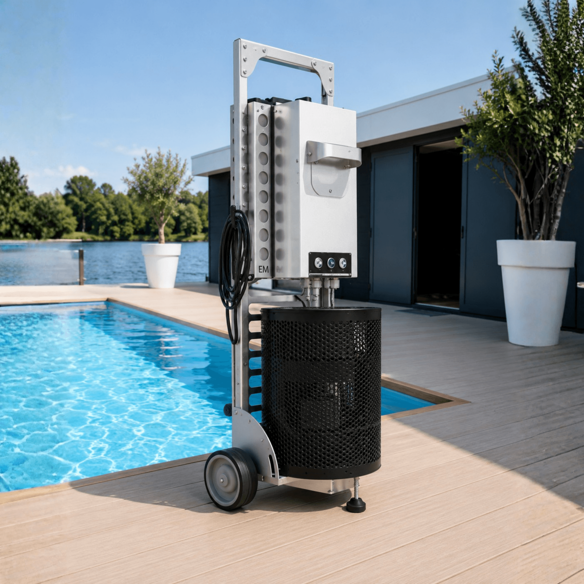 EVAstream Move  Counter Current System Swimming Pools wireless plug &amp; play swimming machine. 2