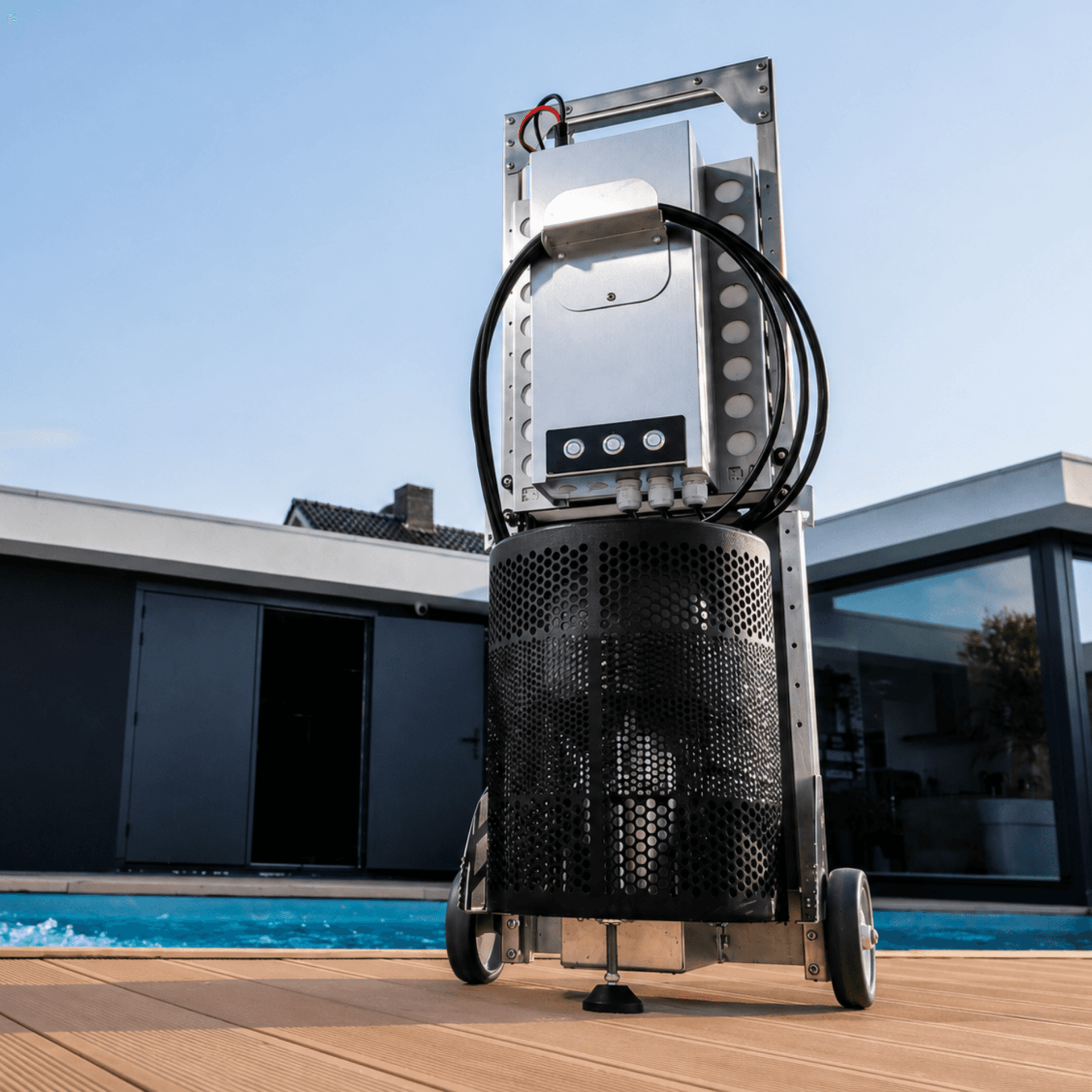 EVAstream Move  Counter Current System Swimming Pools wireless plug &amp; play swimming machine. 1