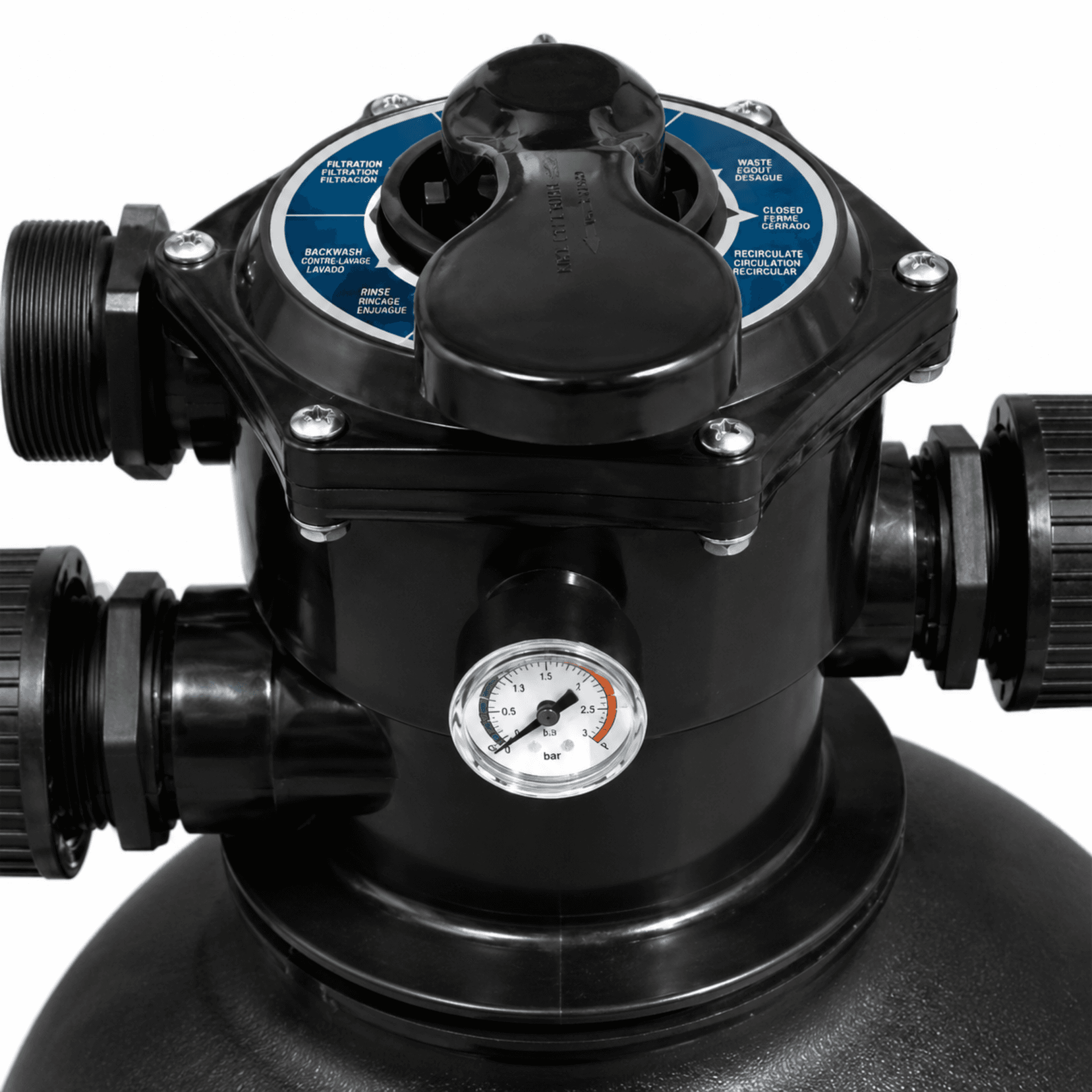 iFlo Junior Sand Filter and 0.33hp Pump with 310mm Filter Pack for Swimming Pools 5.2m3/hr 2