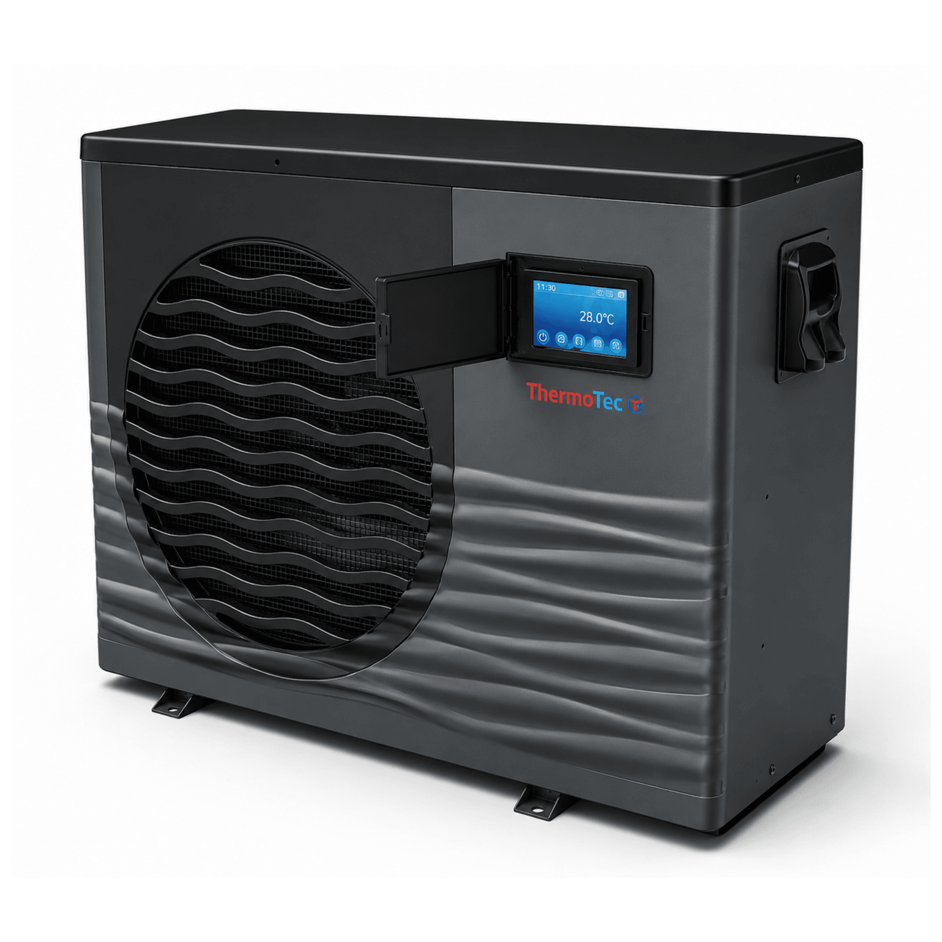 Thermotec Inverter Pro Horizontal Heat Pump Pool Heater with Wi-Fi for Swimming Pools or Koi Ponds 9kw to 24kw 2