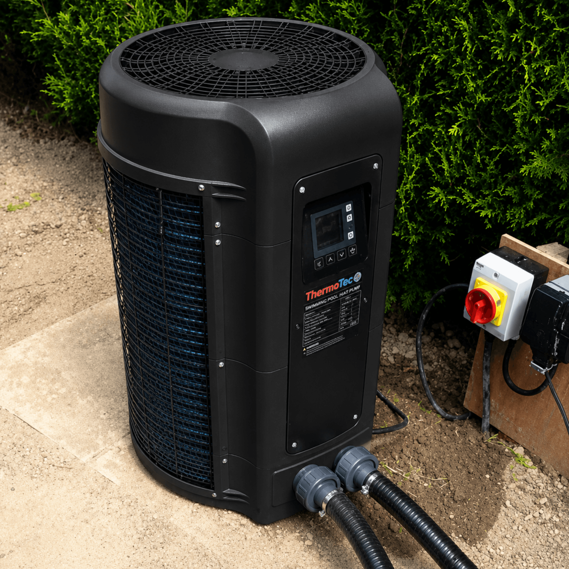Sunspring Heat Pump 5kw to 12kw for Above Ground Swimming Pool Heater for Summer Use May to Sep 5